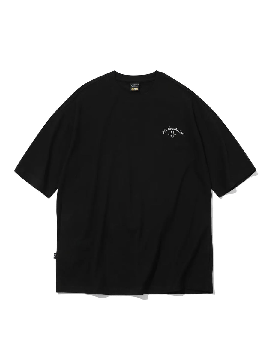 貓咪印花短袖T-shirt