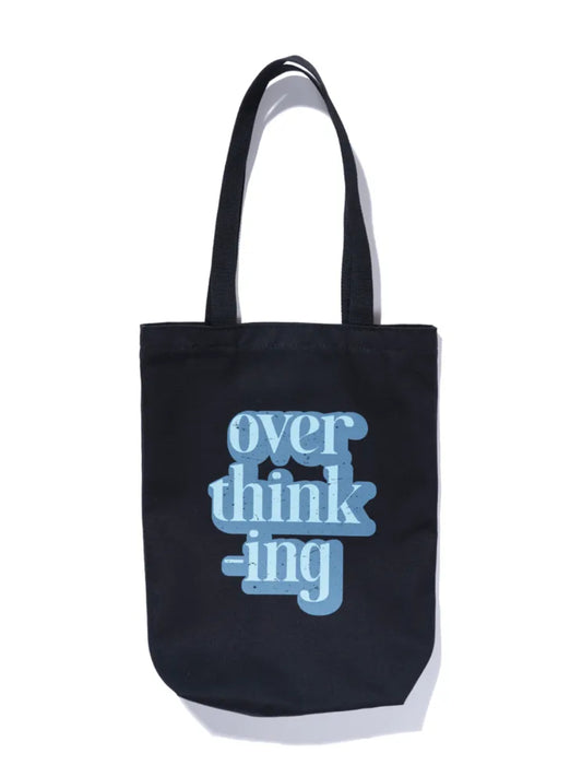 Overthinking 印花 Tote Bag