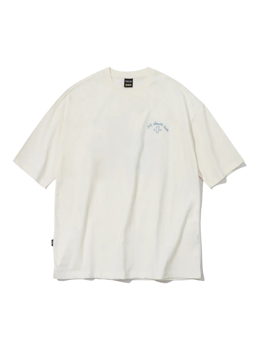 貓咪印花短袖T-shirt